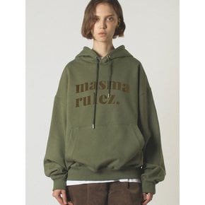 MSMRZ big logo hoodie_khaki