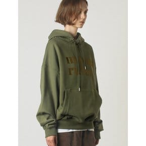 MSMRZ big logo hoodie_khaki