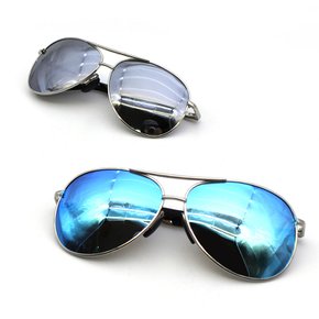 남녀 자외선차단 99% 변색렌즈 밀러 편광고글 여행 낚시 등산 레저용 선글라스