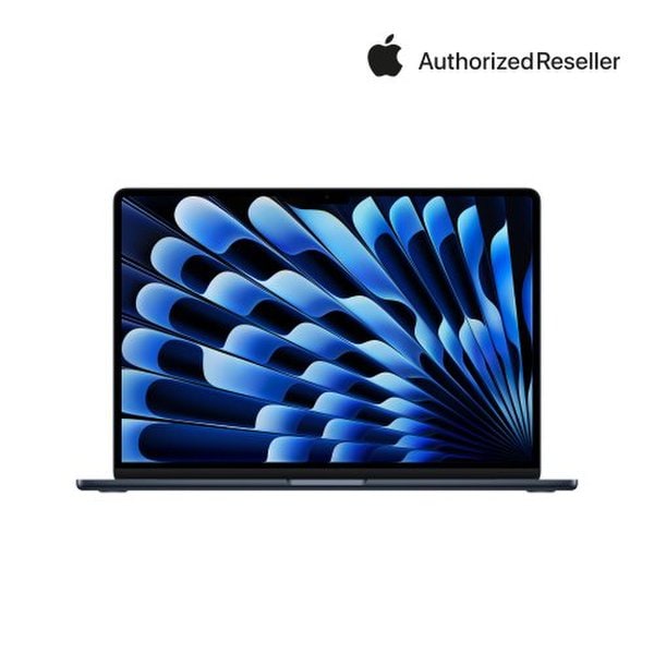 맥북에어 15 M4 (CPU 10코어/GPU 10코어) RAM 16GB SSD 512GB 미드나이트 MW1M3KH/A