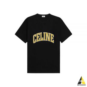 셀린느 24 LOOSE T-SHIRT IN COTTON JERSEY (2X60L671Q 38YG) (CELINE 루즈 코튼 저지 티