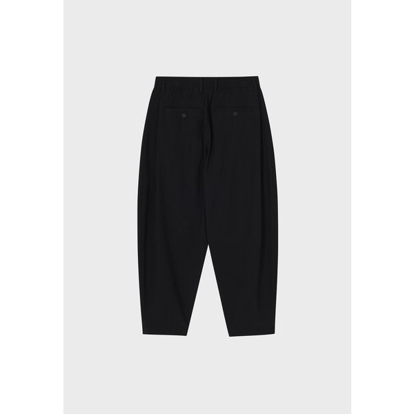 [파주점] 옴므 플리츠 볼륨 캐롯 팬츠 SI3PT931BK