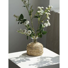 내추럴 라탄 유리 화병 7type