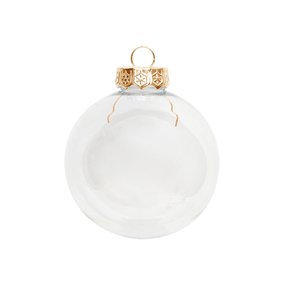 투명장식공 (8cm) Gold