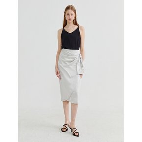 Tulip Wrap Skirt Ivory