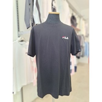 휠라 [여주점] FS2RSH2101X BLK 베이직 스몰리니어 반팔티 남여공용