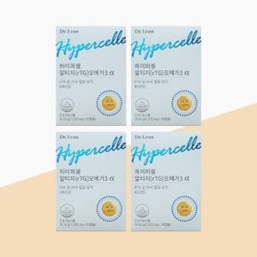 하이퍼셀 알티지(rTG) 오메가3 알파 1202mg x 30캡슐 x 4박스