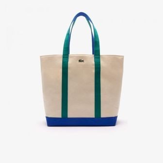 라코스테 라코스테 Tote-Bag 캔버스 Laptopfach Summer Pack - 캔버스 PRUNELLE SOUS BOIS 92040