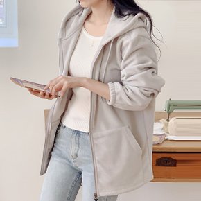 남여공용 폴라폴리스 후리스 후드 집업