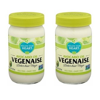  [해외직구]Follow Your Heart Vegenaise Avocado Oil 팔로우 유어 하트 비건 마요네즈 아보카도 오일 473ml 2팩