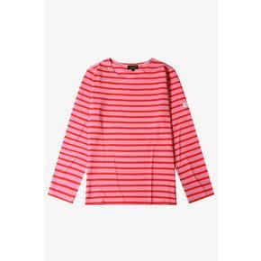 (W) TILDA - Mariniere Long Sleeve T-shirt_PINK_LSTA0TS31W