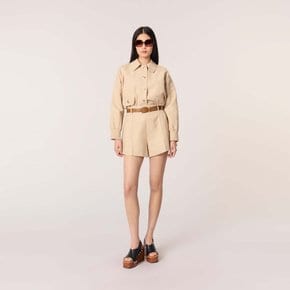코튼 테일러드 쇼츠