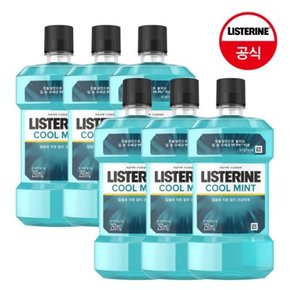 리스테린 쿨민트 250ml 6개입