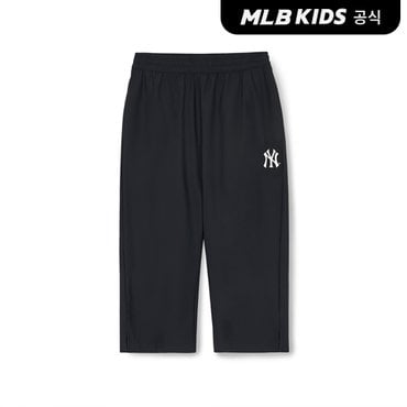 MLB키즈 (공식)24SS 베이직 트리코트 7부 팬츠 7ASMB0343-50BKS