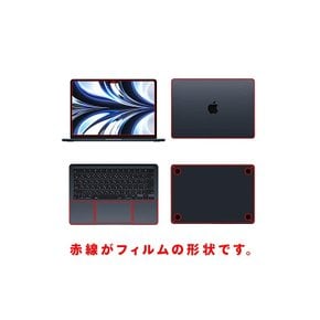 5종 세트 화면+상판+밑면+팜레스트+터치패드 ClearView MacBook Ai