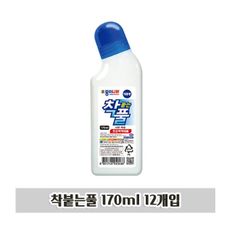 아모스 착붙는풀 170ml 12개입 풀 접착풀 액체풀