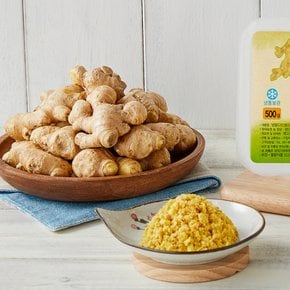 국산 다진생강 (냉동) 500g