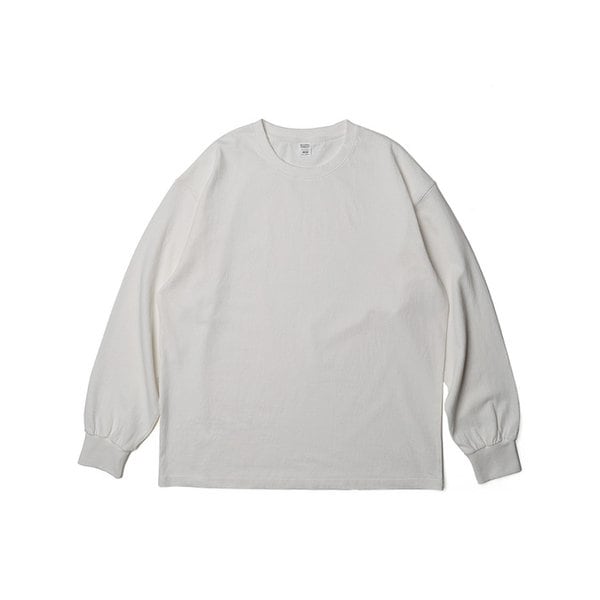 10s 롱 슬리브 티 - 화이트