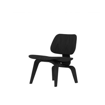 허먼밀러 [허먼밀러 공식딜러] Eames Molded Plywood Lounge Chair, Wood Base (Black)