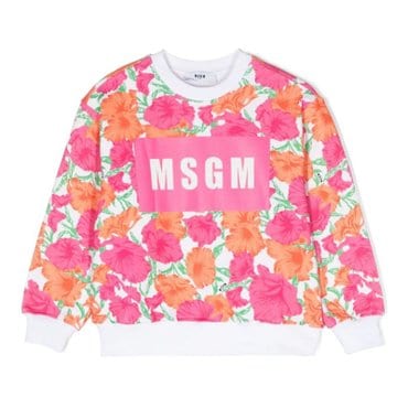 MSGM [해외배송] 엠에스지엠 주니어 긴팔티셔츠 S4MSJGSW196 140 MULTICOLOR