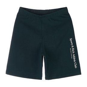 ATHLETIC CLUB BIKER SHORT FOREST WHITE 여성 에슬레틱 클럽 숏 팬츠