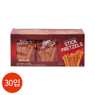  크런치 솔티드 스틱 프레첼 30g x 30개입