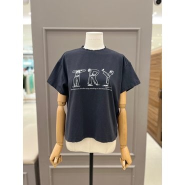 러브앤쇼 구제 티셔츠 LCFDPTS10