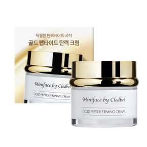 미니페이스 바이 끌레드벨 골드 펩타이드 탄력 크림50ml