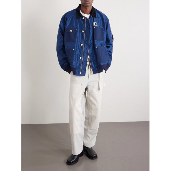 패디드 쉘 코튼 트윌 봄버 재킷 46376663162959980