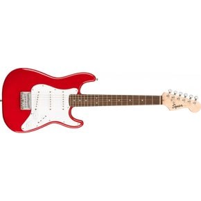 Squier Mini Laurel Fingerboard, Dakota Red 일렉트릭 기타 Stratocaster®, 소프트 케이스