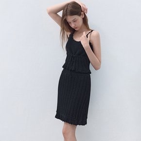 [26 S/S] 크로쉐 니트 프릴 스커트 ITQ6ZKS600