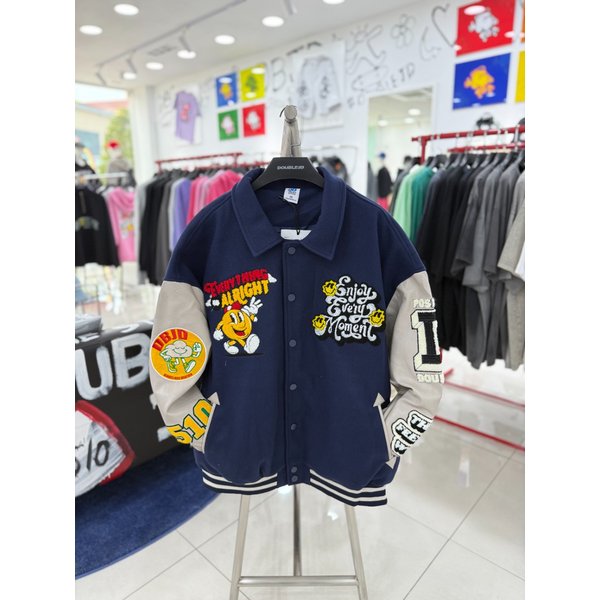 [여주점] [더믈제이디] 남여공용점퍼,굿바이브 부클점퍼 ,NV컬러JFZZ63A05