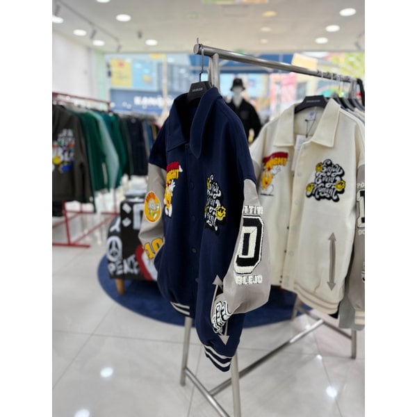 [여주점] [더믈제이디] 남여공용점퍼,굿바이브 부클점퍼 ,NV컬러JFZZ63A05