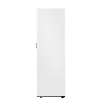 삼성전자 삼성 409L 비스포크 1도어 키친핏 냉장고 좌열림 1등급 RR40C7905AP 코타화이트
