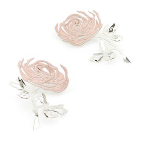 [해외배송] 와이프로젝트 투톤 메탈 귀걸이 EARRINGS59S25 LGHPNKSIL