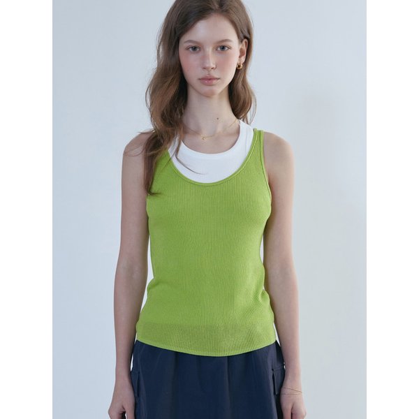 Summer Knit Sleeveless Top_6color