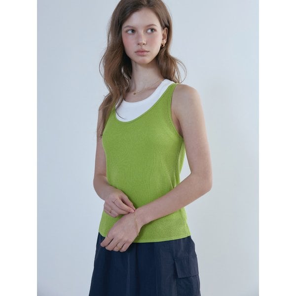 Summer Knit Sleeveless Top_6color