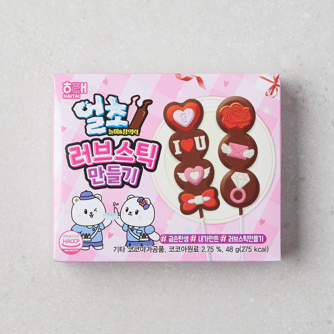 신상 해태 얼초 러브스틱만들기 48g, 믿고 사는 즐거움 SSG.COM