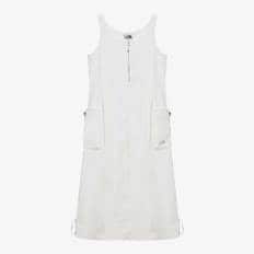 [노스페이스 공식] NT7ZR30K 화이트라벨 여성 아이스런 원피스_OFF WHITE