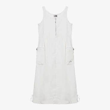 노스페이스 [노스페이스 공식] NT7ZR30K 화이트라벨 여성 아이스런 원피스_OFF WHITE