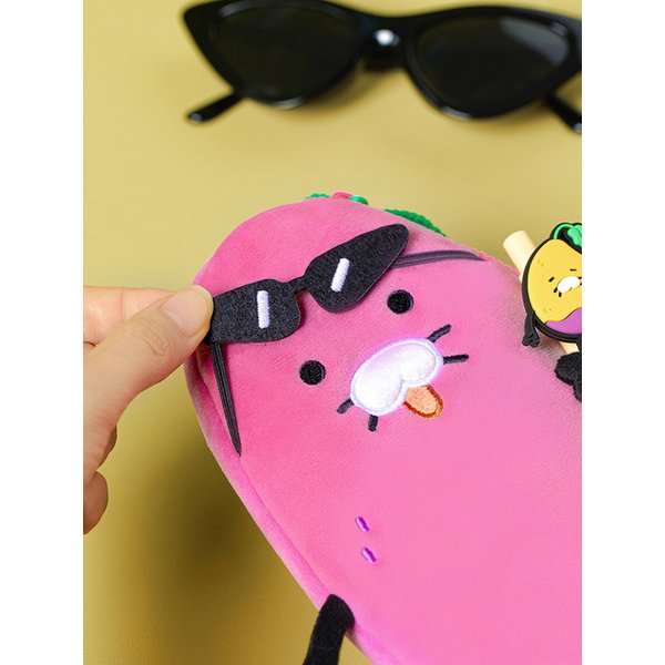 춘구마 힙구마 봉제 필통_춘구마