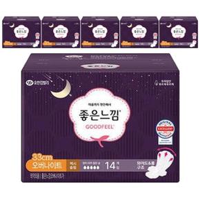 좋은느낌 울트라 날개형 오버나이트 14입 x 5개 (S31538687)