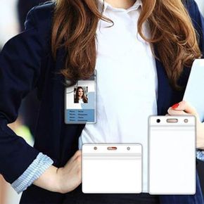 PVC 신분증케이스 출입증 사원증 공무원증 명찰 케이스