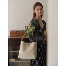 백투베이직스 미뇽 호보 백 Mignon Hobo Bag_Cream