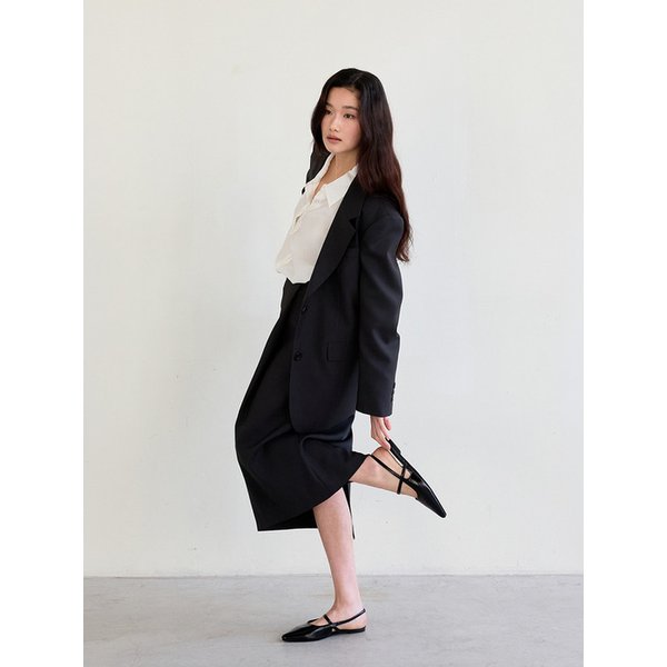 Chic Wrap Skirt (Beige)