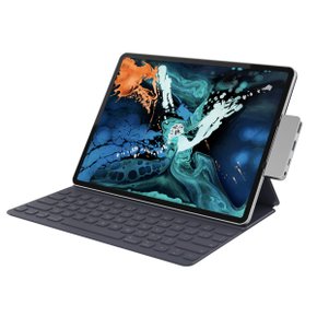 [HD319E-GRY] 하이퍼 드라이브 4 IN 1 USB-C (iPad Pro/Air)