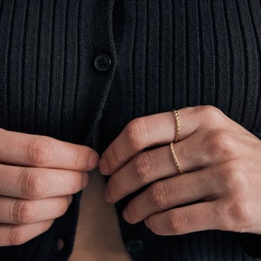 베흐트 [925 silver] Cinq.silver.212 / bout ring (gold) (54247)