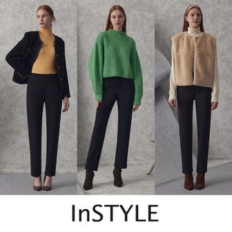 인스타일 [론칭가 59,900원] 인스타일  본딩 팬츠 3종