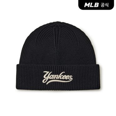 MLB [코리아공식] 바시티 컬시브 미드 비니 NY (Black)