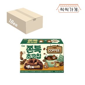 쫀득초코칩 커피 90g x 18ea 한박스